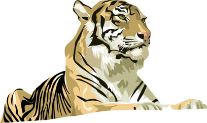 イラスト 動物 トラ ｈａｙａｍａ イラスト無料素材のイラスト屋さん イラスト発注 イラストレーター募集も