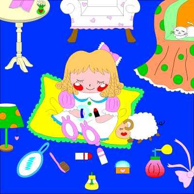 美容イラスト1